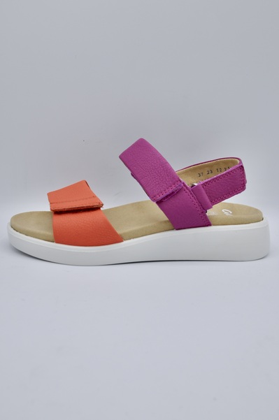 paire de chaussures Ara - Madeira orange/rose